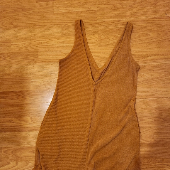 Rolla Coster medium burnt orange knit jumpsuit - Picture 2 of 4